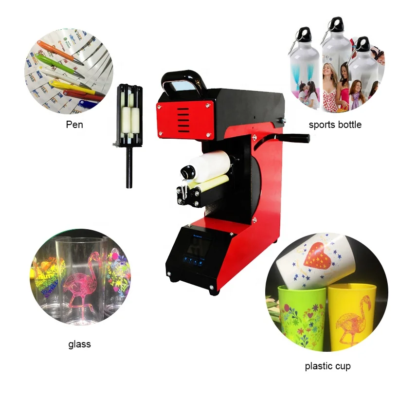 

Multi-kinetic energy roller Plastic cup glass pen ball pen machine mug heat press machine