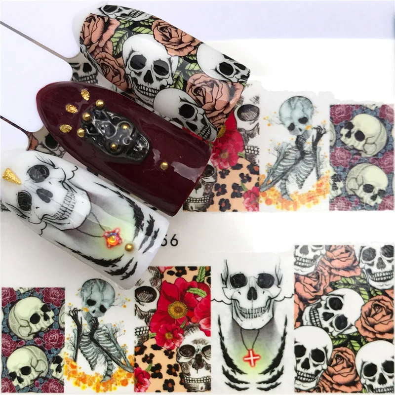 

Halloween nail polish sticker 2021 art nail art stickers halloween diy halloween sticker nail, Custom color