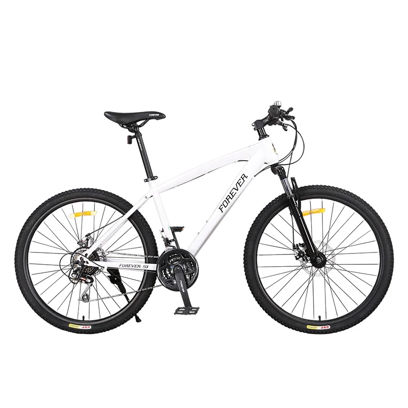

21 Speed 26 Inch Steel Frame Bicycle Double Disc Brake Simple Adult Mountain Bike S145001 bicycle ride on car cycling
