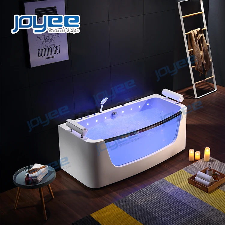 Joyee New Design High End Bathtub With Tempered Glass And