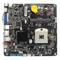 

SZMZ Mini ITX Intel HM55 Motherboard With PGA988 Socket dual channel DDR3 HM55 Intel i3/i5/i7 pga988 Core CPU