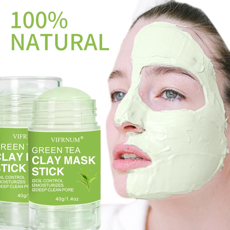 

custom cleansing clay mask 40g custom green tea clay mask stick