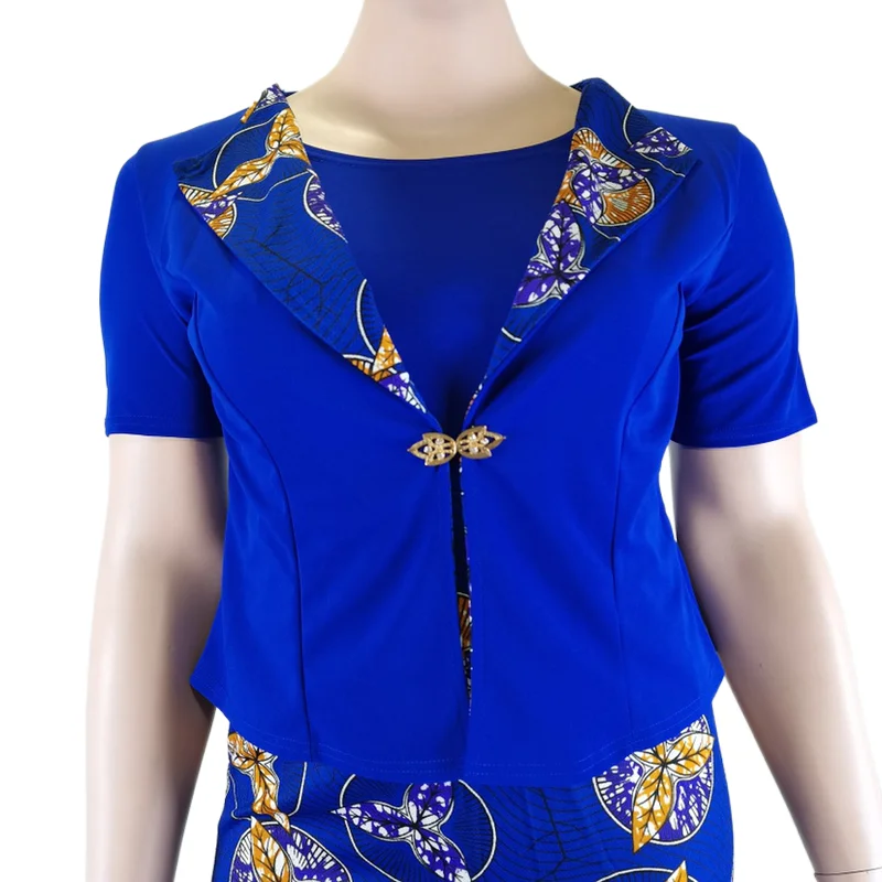 

african women 5XL 6XL Plus Size one pcs Floral Printing oversized Offical lady Formal suit dress, Customized color