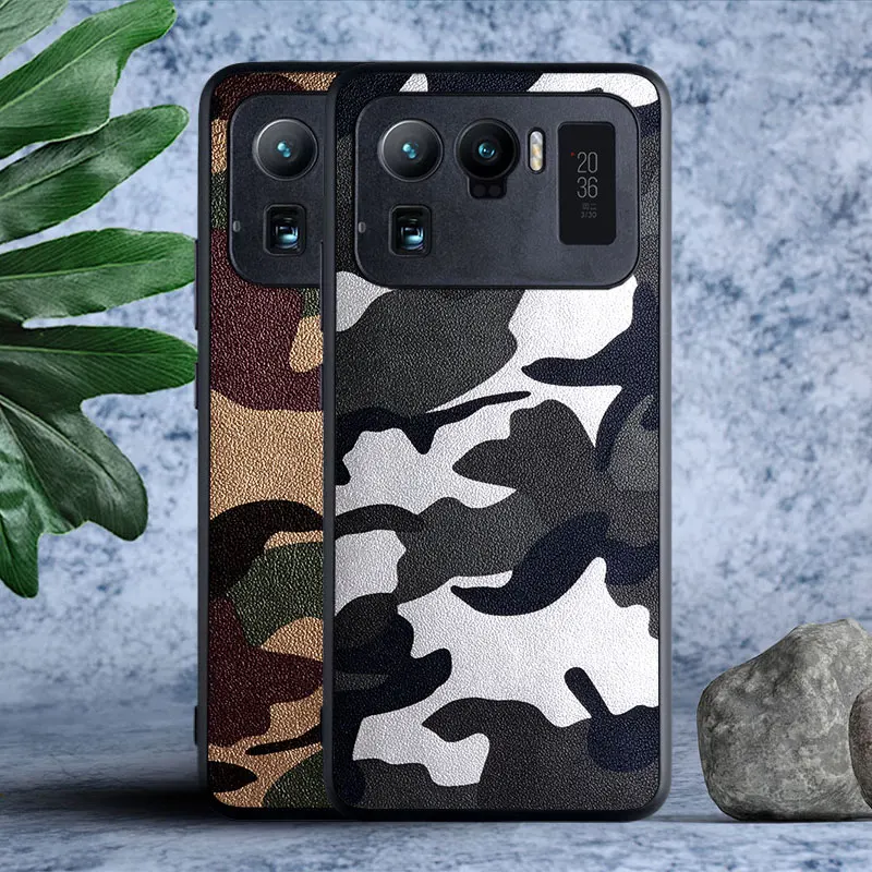 

Camouflage Phone Case For Xiaomi Mi 11 Ultra Back Cover