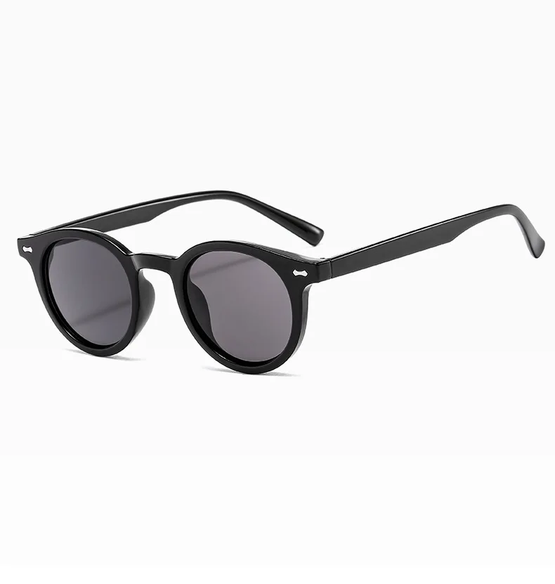 

Sun Glasses round Sunglasses Plastic UV 400 Custom Logo 2021 New fashion sunglasses