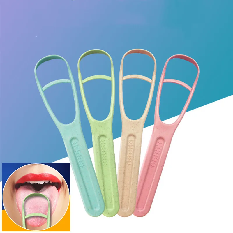 

Healthy Wheat Straw Stalk Dental Oral Care Clean Tongue Cleaner Oral Care Tongue Scraper Cleaner Oral Hygiene Toothbrush Tools, Available