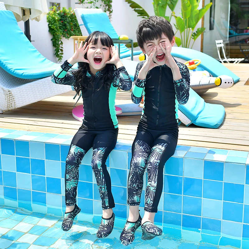 

Custom 2 piece swim suits girl kids swimwear