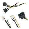 3pin AC male connector power socket to VH cables with cable harness