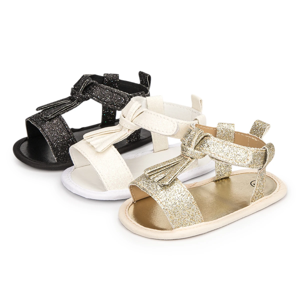 

Hot selling summer Casual Comfortable Sandals Baby shoes with soft soles 0 18 months Girls Baby summer shoes, 3 colors