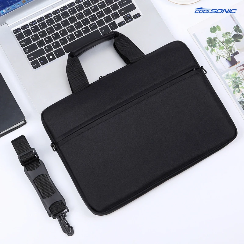 

Hot Selling 14Inch Laptop Bag Wholesale Waterproof Unisex Computer Bags Laptop Sleeve Case with Shoulder Straps