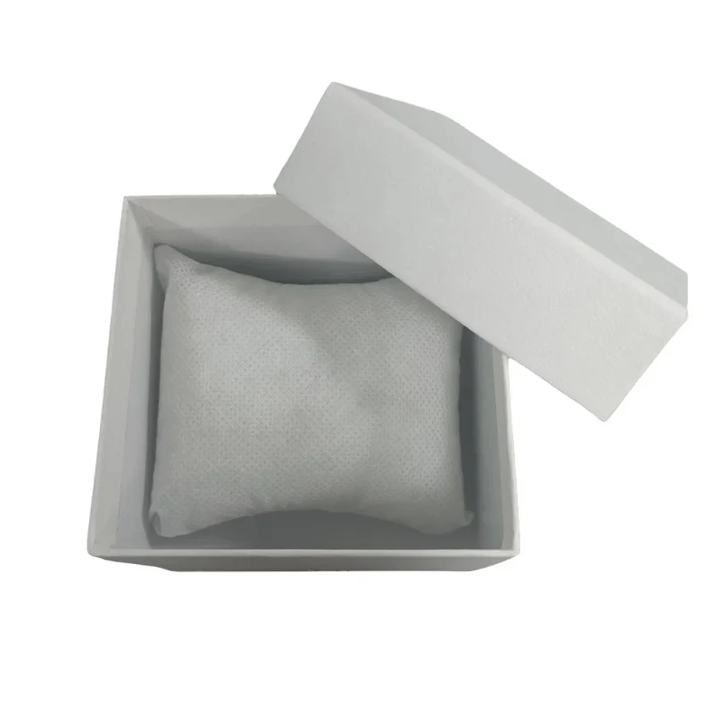 

new cheap bulk wholesale white paper wrist watch box with no logo