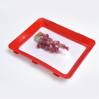 

Reusable Plastic Creative Food Fresh Storage Vacuum Preservation Clever Serving Tray with Lid