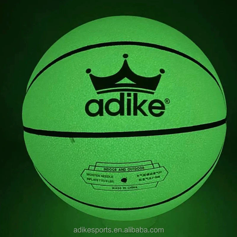 

adike Hot Sales 29.5 Full Leather No Logo Basketball reflect basketball, Custom personality color