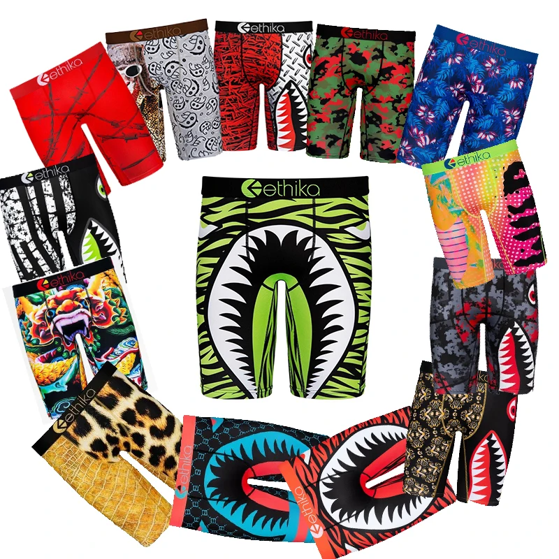

new arrivals popular shorts popular printed ethika sporting and casual underwear for men, Picture