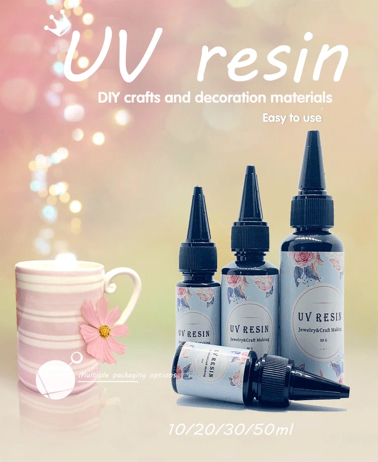 Hard Type Liquid Epoxy Resin Japan Diy Led Light Uv Curing Epoxy Resin