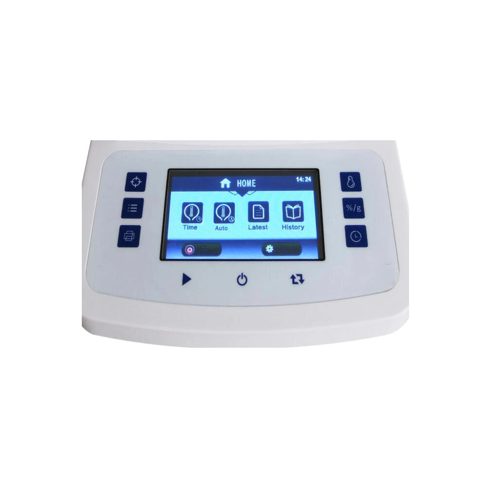 NADE HD touch screen Halogen Moisture analyzer NDHD-16 110g/0.005g 0.02% with German HBM sensor for grain lab