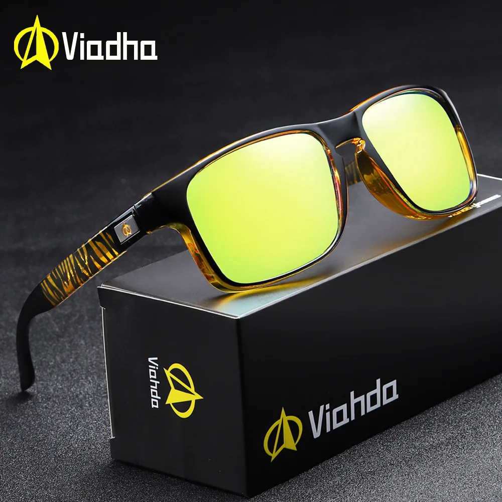 

Viahda Brand Design Wholesale Polarized Sunglasses For Men Driving Fashion UV400 Cool Travel Sun Glasses Women