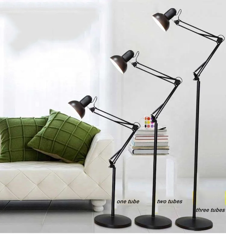 E27 Flexible Adjustable Arm Classical Metal Stand Floor Lamp Buy E27