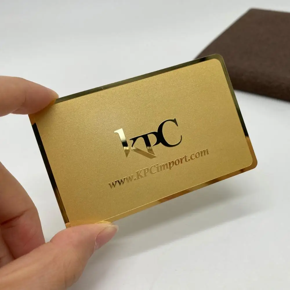 DU metal business card printin