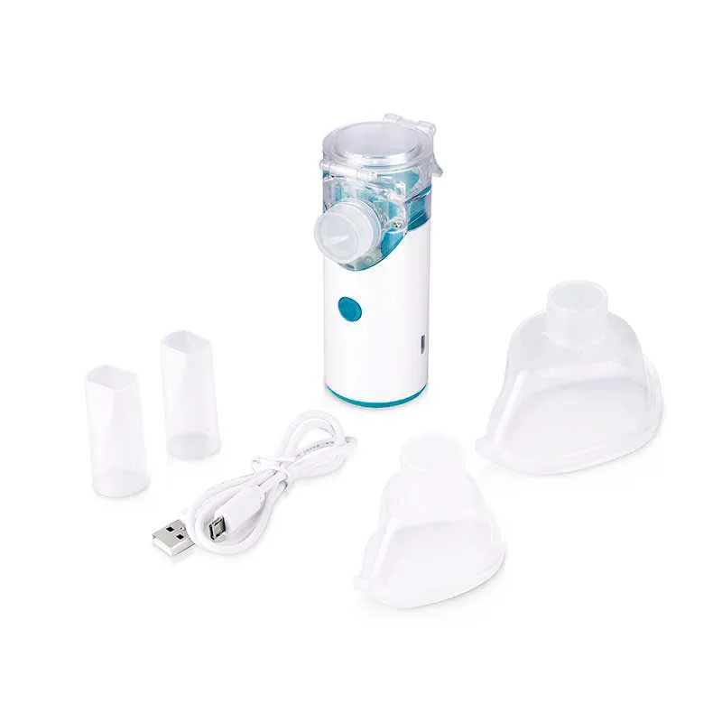 

Mini USB portable inhaler noiseless cough drug mesh nebulizer machine