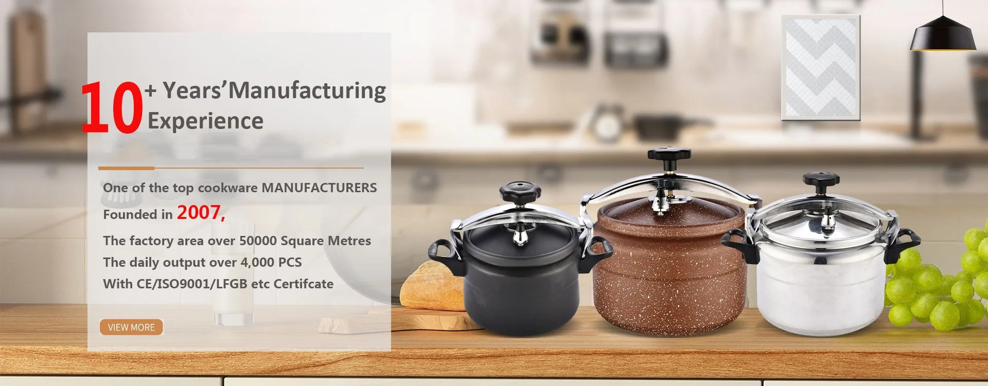 Wuyi Weinuo Industry & Trade Co., Ltd. Pressure Cooker / Milk Mixer