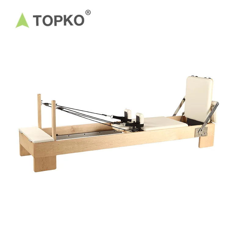 Topko Wholesale Oak/maple Wood Pilates Machine Home Gym Yoga Pilates