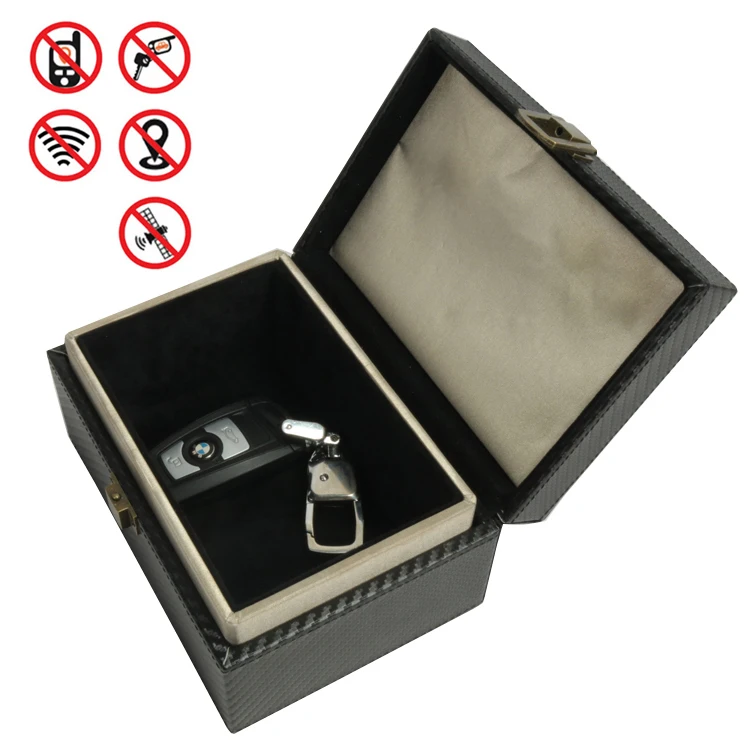 Buy Car Key Signal Blocking Box with pouch,Large Faraday Box for Car Keys  17 x 12 x 9cm RFID Key Box Car Key Safe Box,Fob Storage Box Keyless Car Key  Signal Blocker