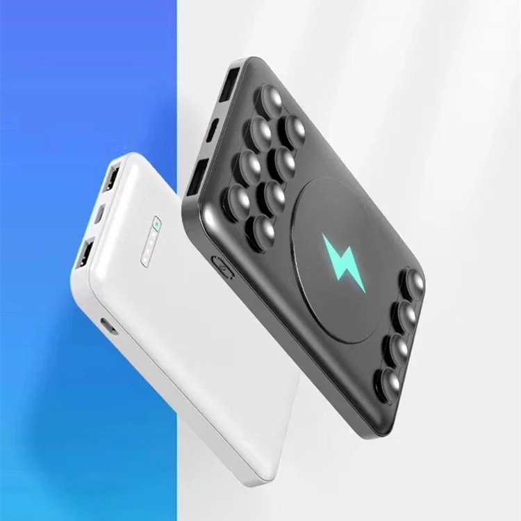 

2021 New model Y45W wireless charging10000mah Custom logo 2A fast charging high quality power bank