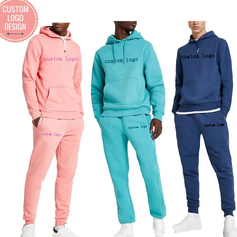 

Custom jogging suits High Quality Blank Sweat Suits Men Sweat With Pocket Tracksuits Set Blank Jogging Suits Men sweatsuit, Accept custom made color