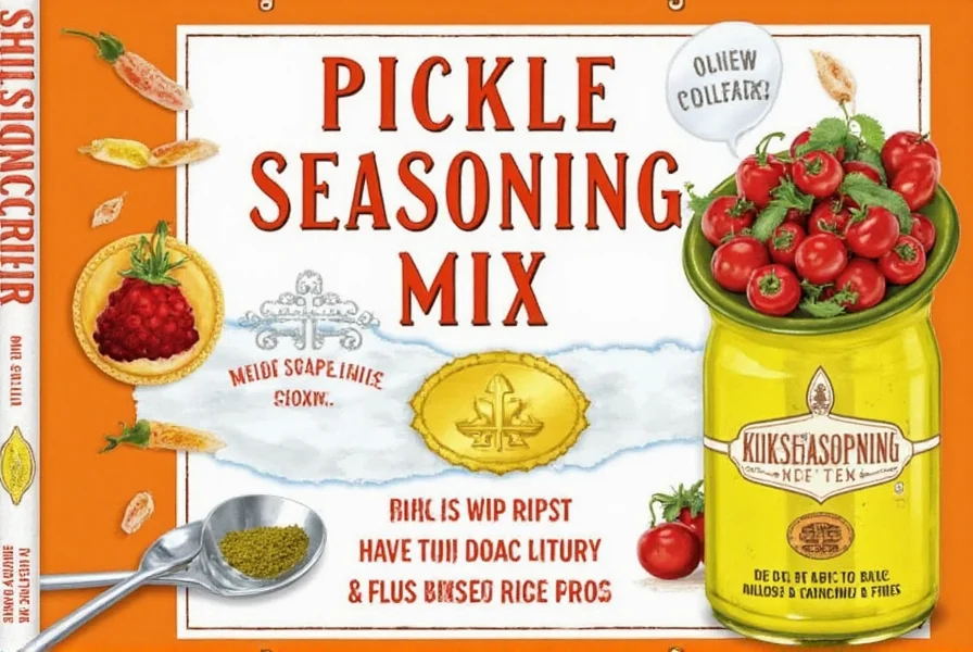 pickle seasoning mix a flavorful guide for spicy enthusiasts and pros