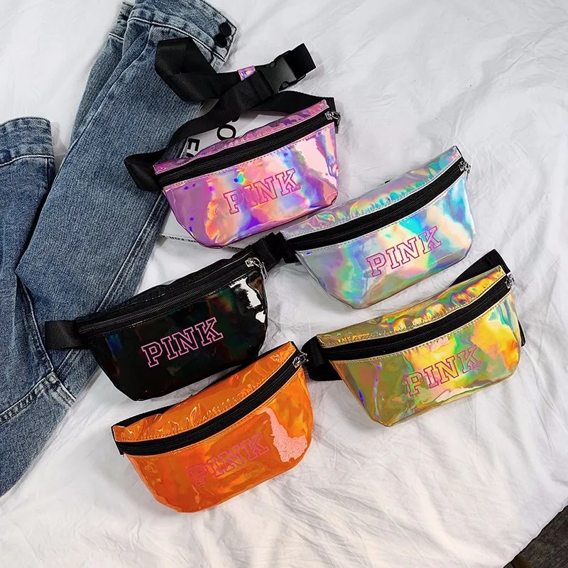 

OEM Factory Price Fashion Messenger One-shoulder Reflective Purse Waist Bag