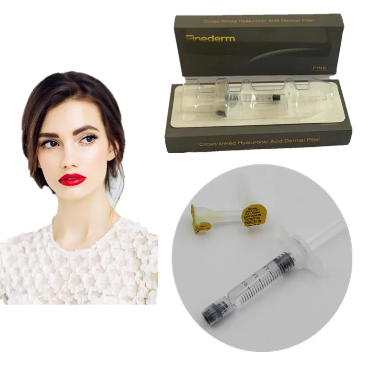 

Anti-wrinkle lips filler 2ml hyaluronic injectable dermal filler, Transparent