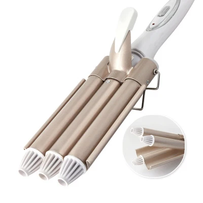 

N926 Kemei Curling Iron Ceramic Triple Barrel Hair Styler Hair Waver Styling Tools km-1010 Curling Iron Electric Hair Curler