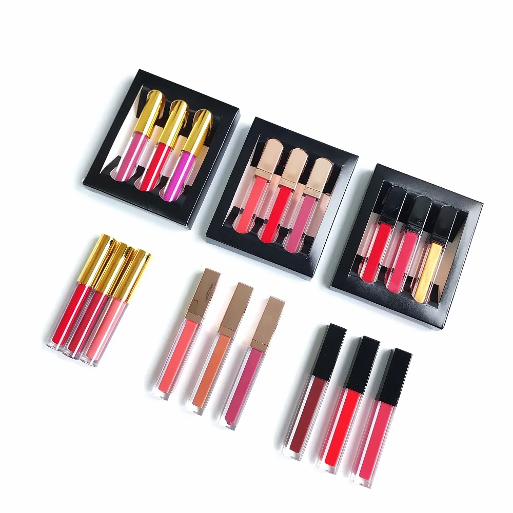 

Halloween Packaging Box No Label Sets Matte Lipstick Set Makeup, Colors