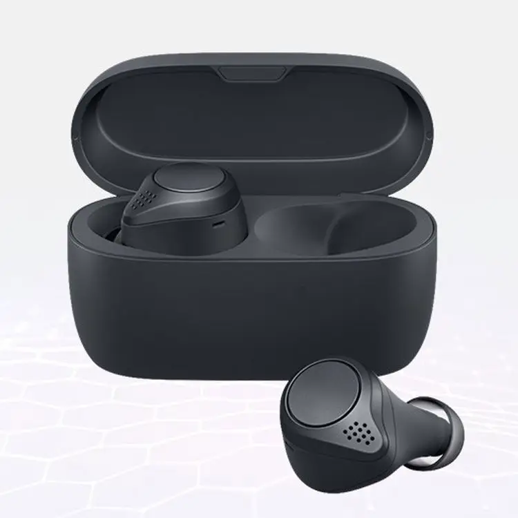 

75t 85T Wireless HeadSet Bass Noise Cancelling Wireless Waterproof earphone Elite Active 75t earbuds, Black