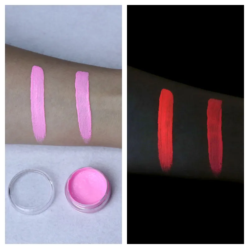 
3g Pastel Fluorescent color Macaron uv color water based Face and Body Paint 