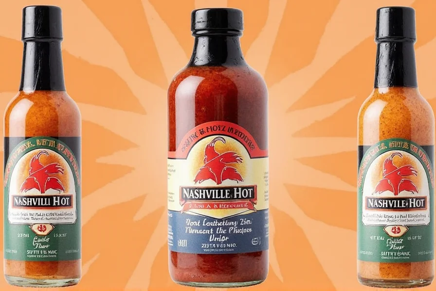 Spice rack featuring Nashville hot seasoning