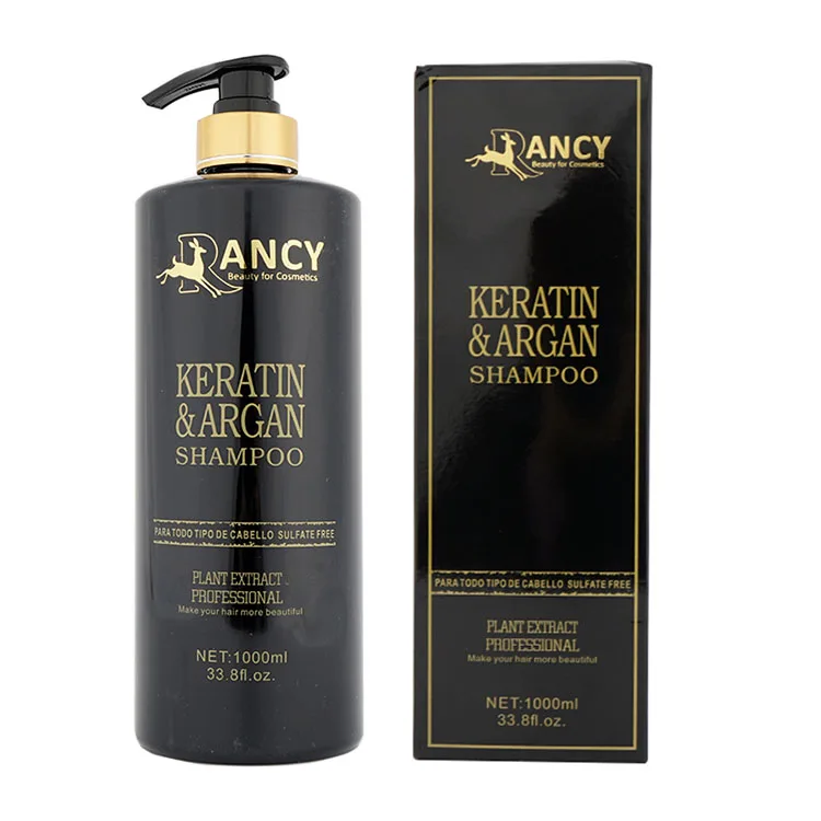 

wholesale cheap customized 1000ml organic keratin Argan oil shampoo