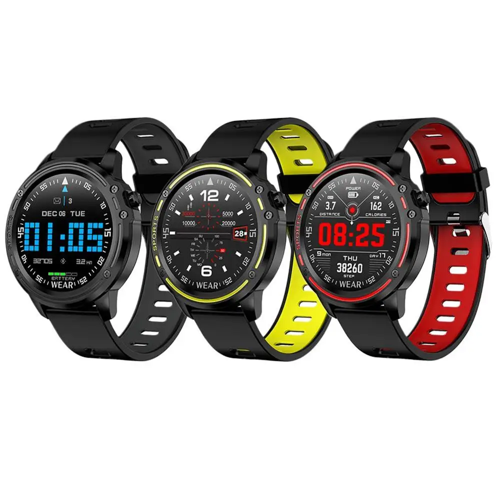 

Cheap Heart Rate Monitor IP68 Waterproof smart watch L8 smartwatch blood pressure for Android IOS smartphone, N/a