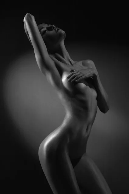 
Posters and Prints Wall Art Canvas Painting Fashion Art Photo of Elegant Nude Model Pictures for Living Room Home Decor 