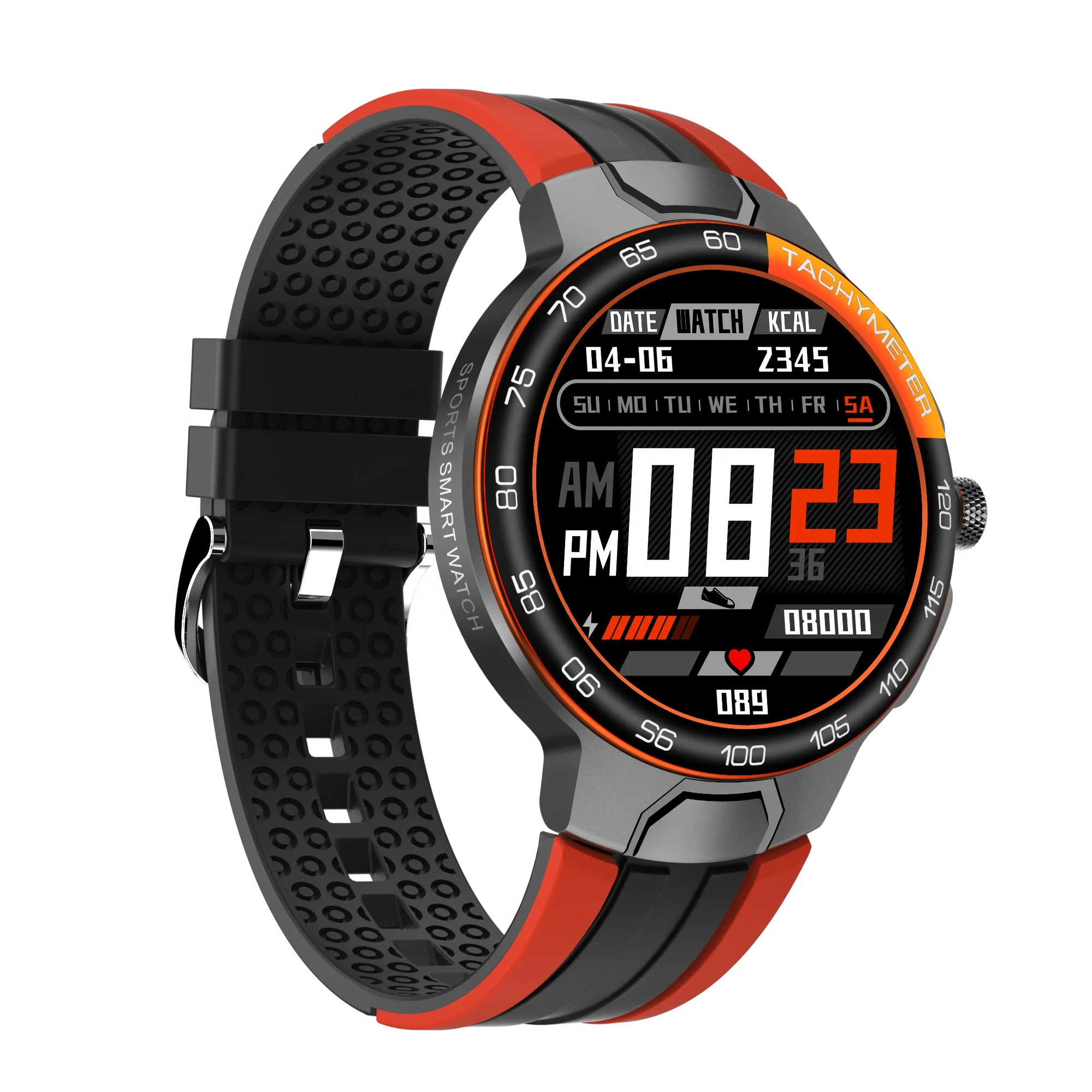 

Hot Sale blood pressure Full Touch smart watch E15 Customized Watch Faces Waterproof IP68 Swimming Music control smartwatch, Orange, red, gray, blue, yellow