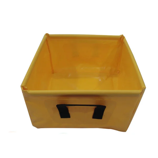 

Square folding bucket travel portable PVC foldable bucket outdoor use, Customized color