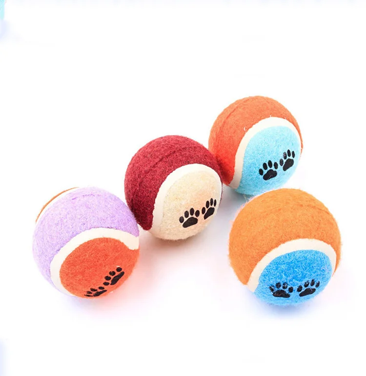

Wholesale nice price fashion popular OEM Design best customize printing pet tennis ball