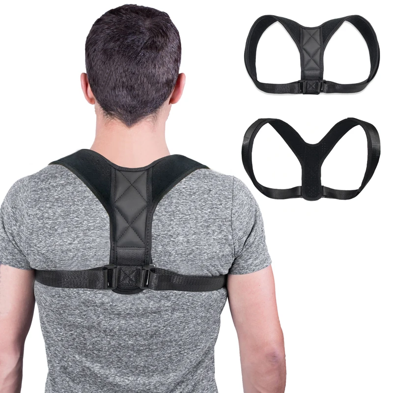 

Double Pull Elastic Back Support Belt with Adjustable Shoulder Straps back pain belt price elastic shoulder support