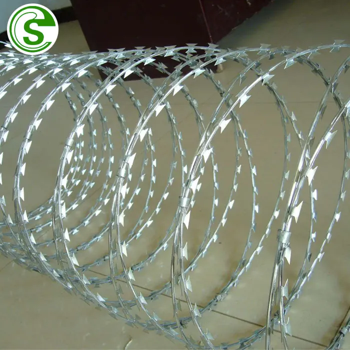 plastic razor wire