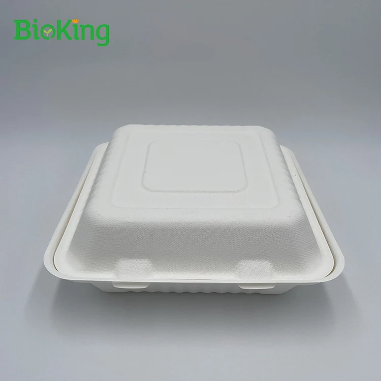 

Factory direct sale disposable plastic Disposable Pasta Box paper Kraft biodegradable box, Bleached;natural