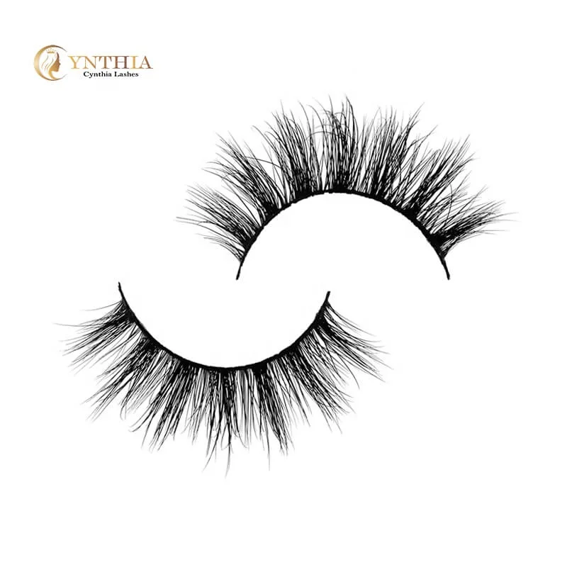 

Wholesale full strip fluffy 25mm eyelash 100% handmade 3d mink eyelashes eyelash vendor customized boxes, Black