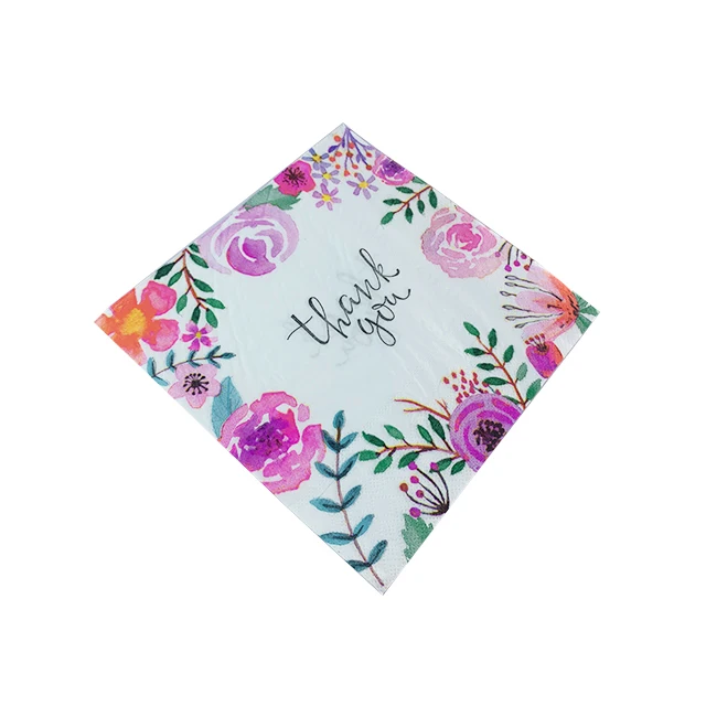 

Oem Factory Facial Tissue copper holder cotton baby acrylic flower napkin rings