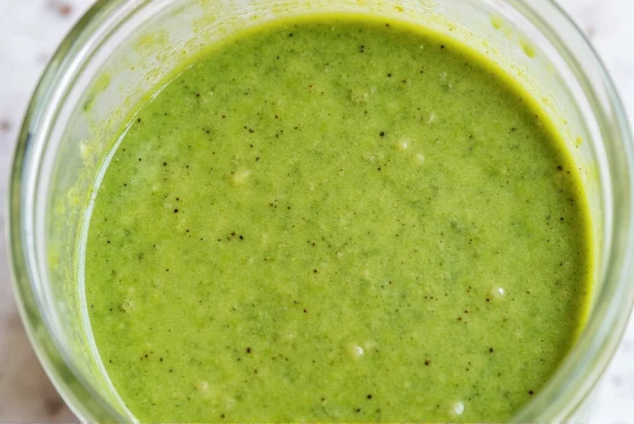 Green dressing bowl