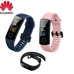 Original Huawei Honor Band 5 Smart Wristband Oximeter Magic Color Touch Screen Swim Stroke Detect Heart Rate Sleep